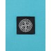 Stone Island 24113 Spring Summer Short Sleeve Shirt In Cotton Turquoise