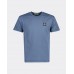 Stone Island 24113 Spring Summer Short Sleeve Shirt In Cotton Dark Blue