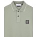 Stone Island 2CS18 Fall Winter Short Sleeve Polo T Shirts In Stretch Cotton Sage Green