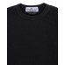 Stone Island 61340 Cotton Junior Crewneck Sweatshirt Black