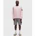 Stone Island 61340 Cotton Junior Crewneck Sweatshirt Pink Quartz