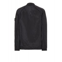 Stone Island Over Shirt 12321 Nylon Metal Garment-Dyed Black