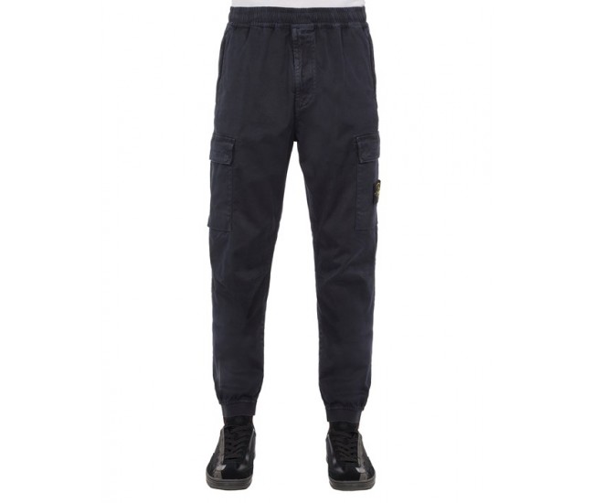 Stone Island 313L1 Autumn Winter Trousers Black