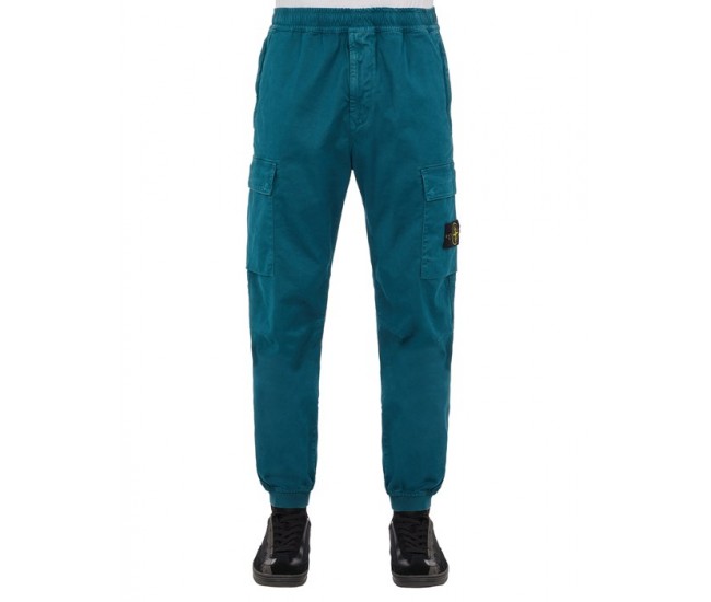 Stone Island 313L1 Autumn Winter Trousers Dark Teal Green