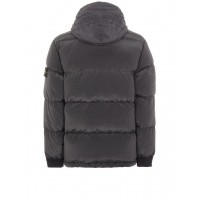 Stone Island 44508 Hooded Jacket Nylon Metal Black