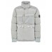 Stone Island 44508 Hooded Jacket Nylon Metal Pearl Gray