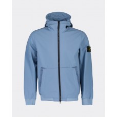 Stone Island Q0122 Soft Shell-R_e.Dye® Technology Jacket Blue