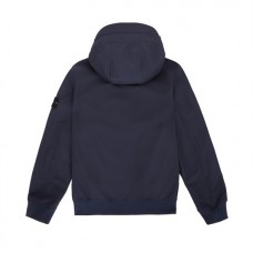 Stone Island Q0122 Soft Shell-R_e.Dye® Technology Jacket Dark Blue