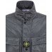 Stone Island Q0819 Fall Winter Jackets Nylon Metal Fabric Lead Gray