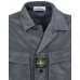 Stone Island Q0819 Fall Winter Jackets Nylon Metal Fabric Lead Gray